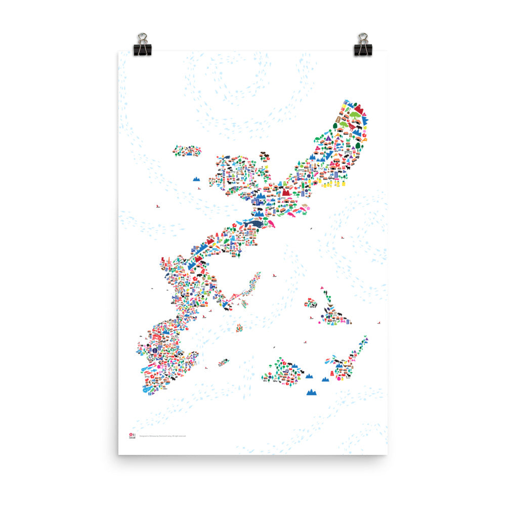 Okinawa Story Map Poster - 2020 Summer Special Edition