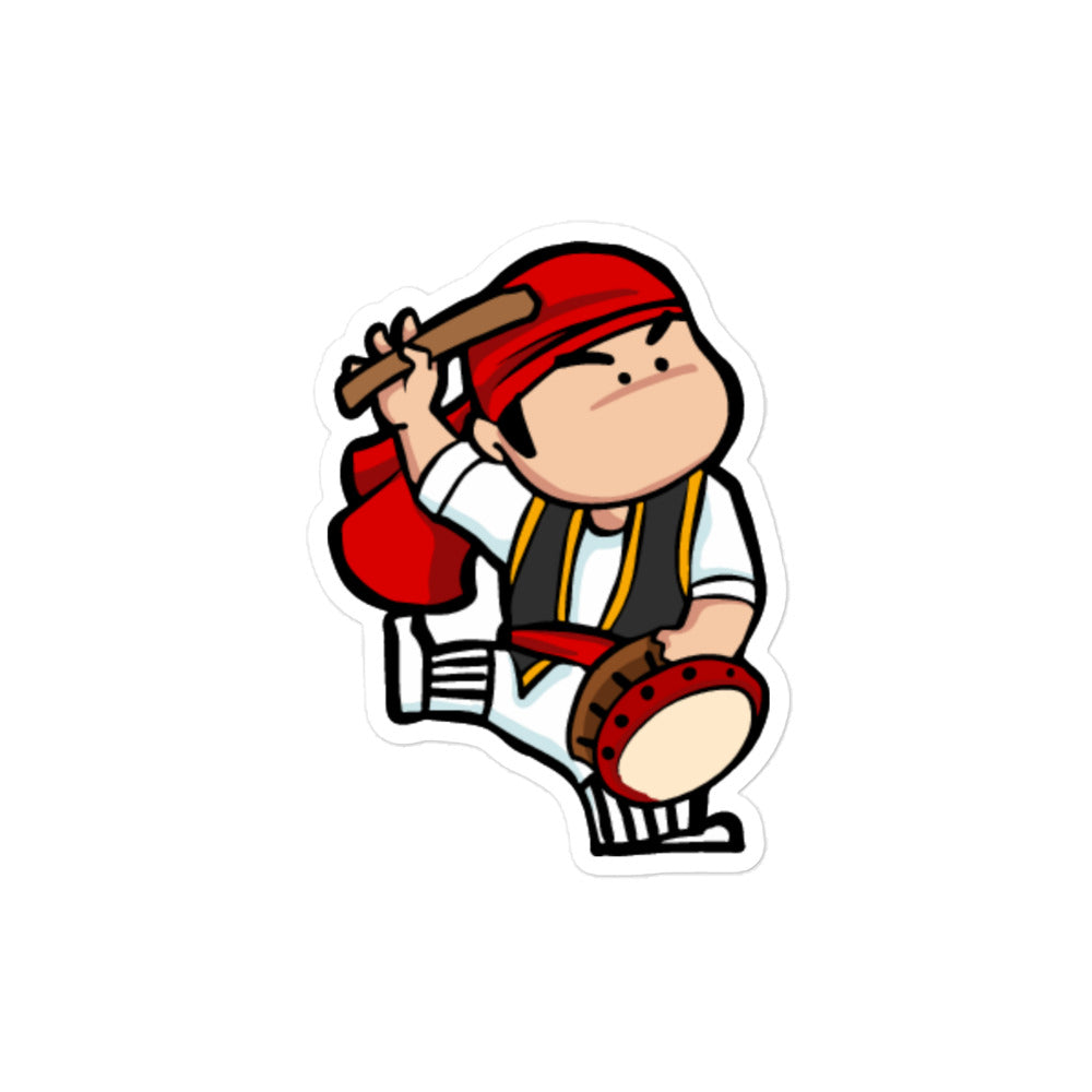 Eisa Small Drummer Waterproof Sticker