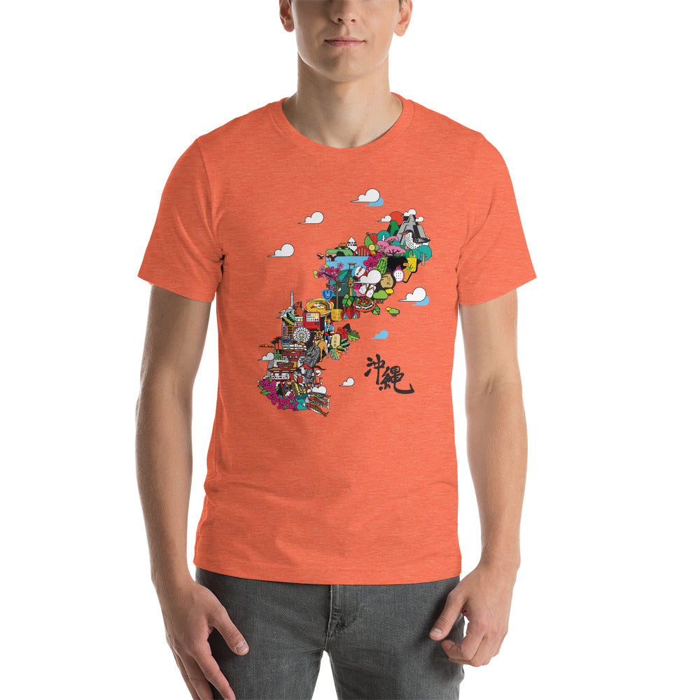 Okinawa Story Map 2022 Edition Unisex Tee