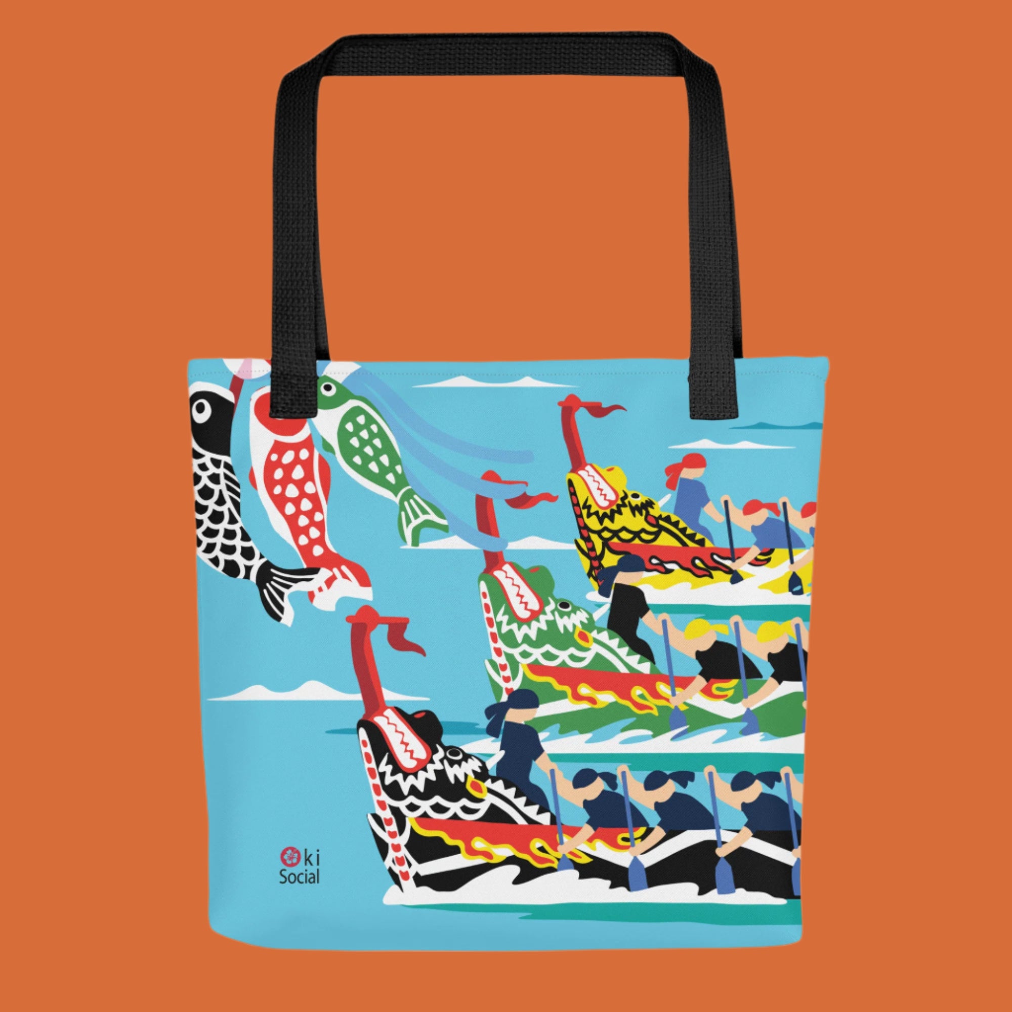 Okinawa Dragon Boat (Hari) Festival All Over Print Eco-Bag
