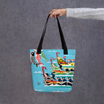 Okinawa Dragon Boat (Hari) Festival All Over Print Eco-Bag
