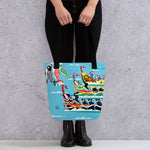 Okinawa Dragon Boat (Hari) Festival All Over Print Eco-Bag