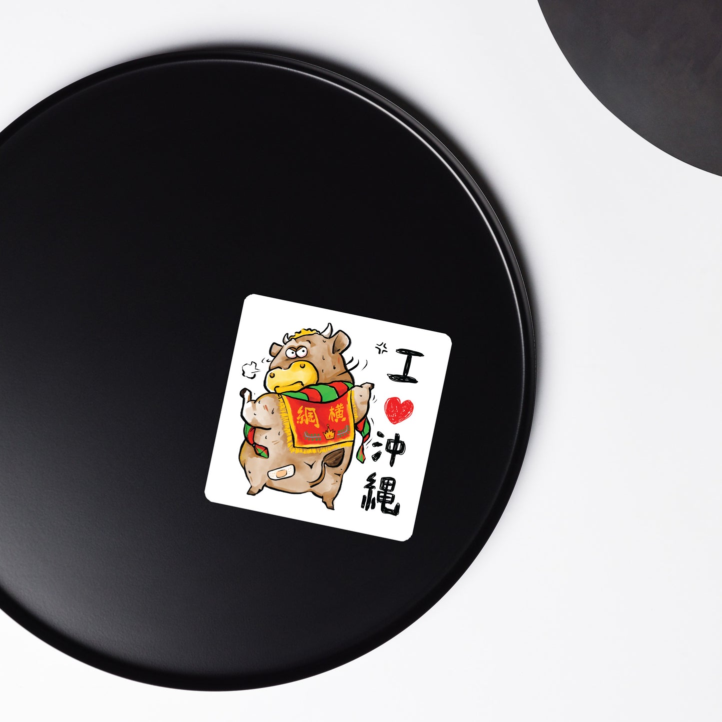 Champion Bull Die-Cut Magnet