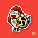 Eisa Drummer Waterproof Sticker
