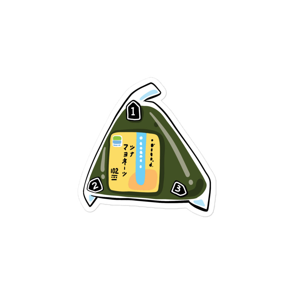 Okli Sticker Onigiri Waterproof Sticker – Oki Social