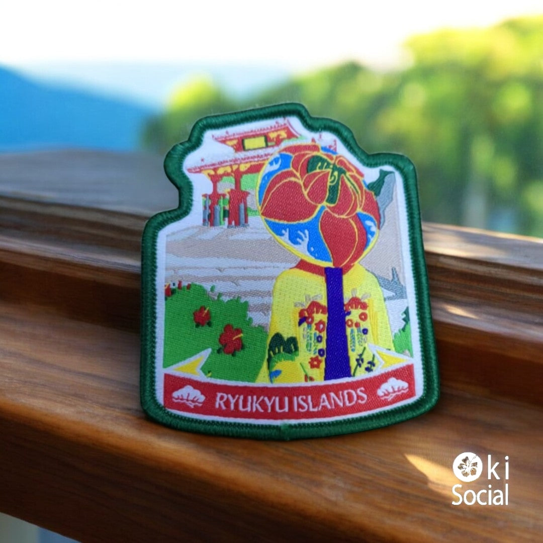 Island Patches - Icon-On Woven Patches Inspired by Okinawa