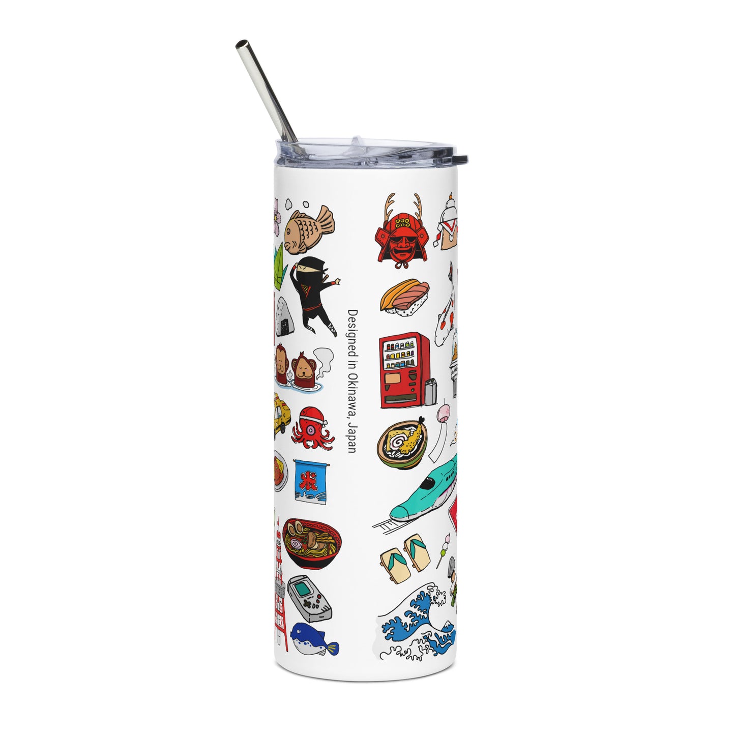 Japan Inspired 20Oz Stainless Steel Tumbler
