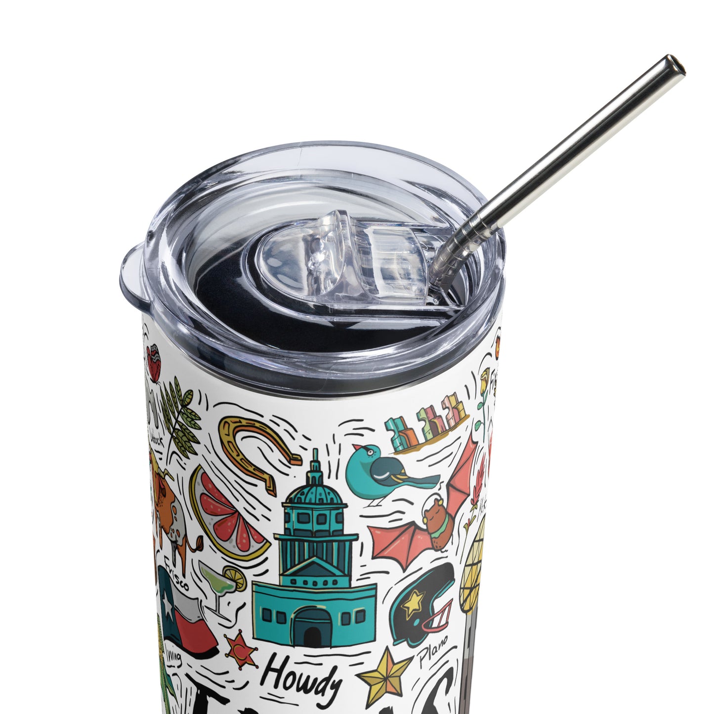 Texas Inspired 20Oz Stainless Steel Tumbler