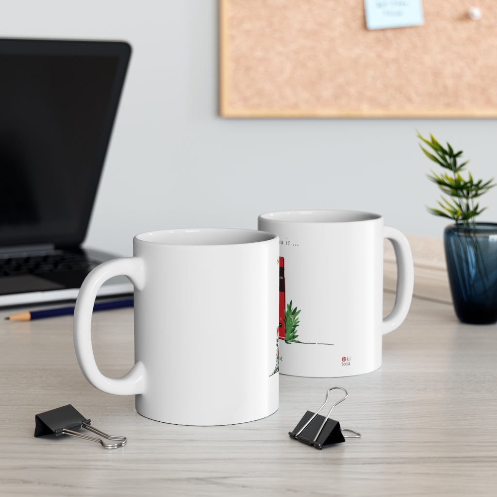 Happiness In Okinawa is...Vending Machine - Mug 11oz