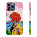 Okinawa Hanagasa iPhone and Google Touch Phone Case