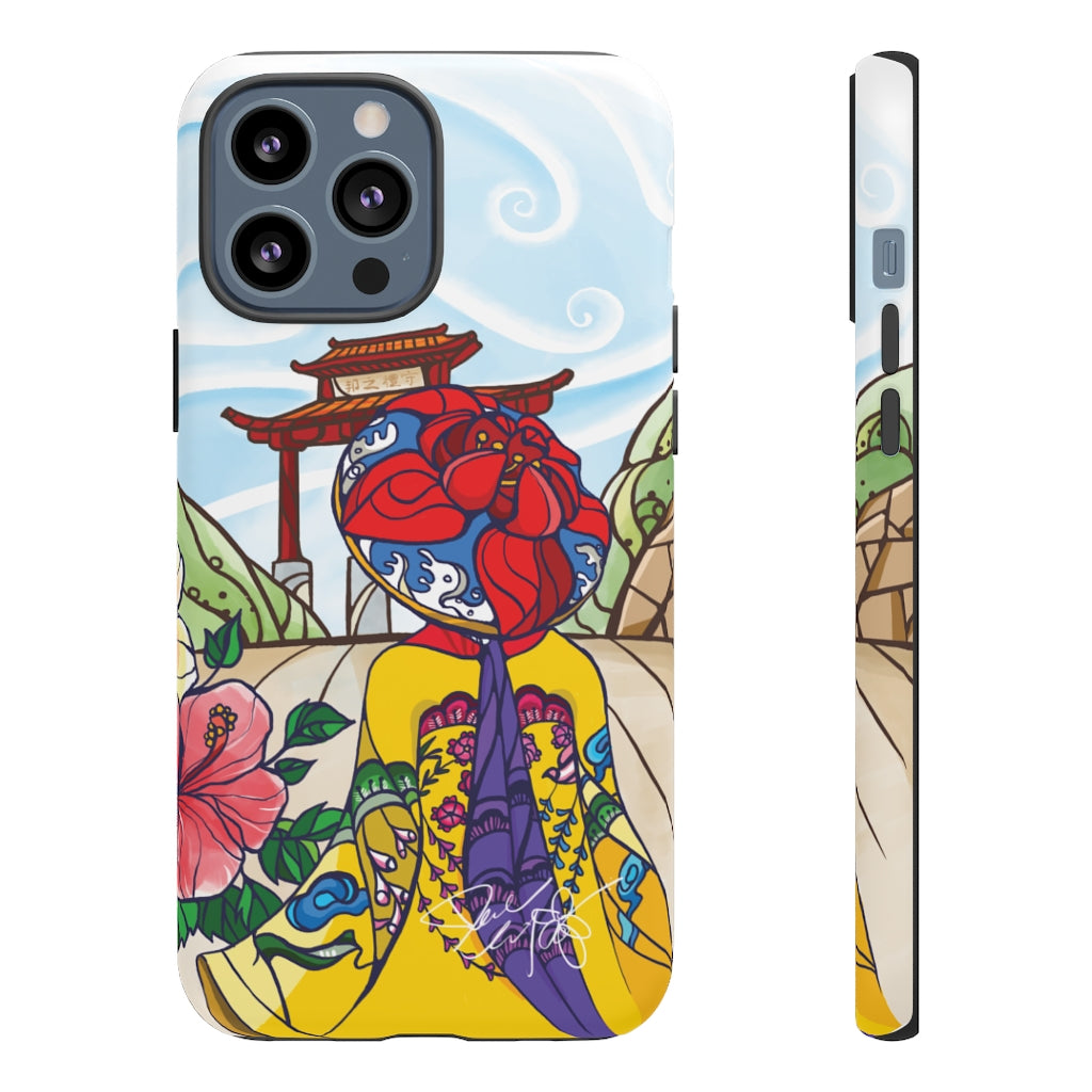 Ryukyu Kimono iPhone & Google Touch Phone Case