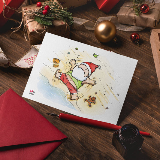 Okinawa Inspired Christmas Gift Card Set - 10 Assorted Designs
