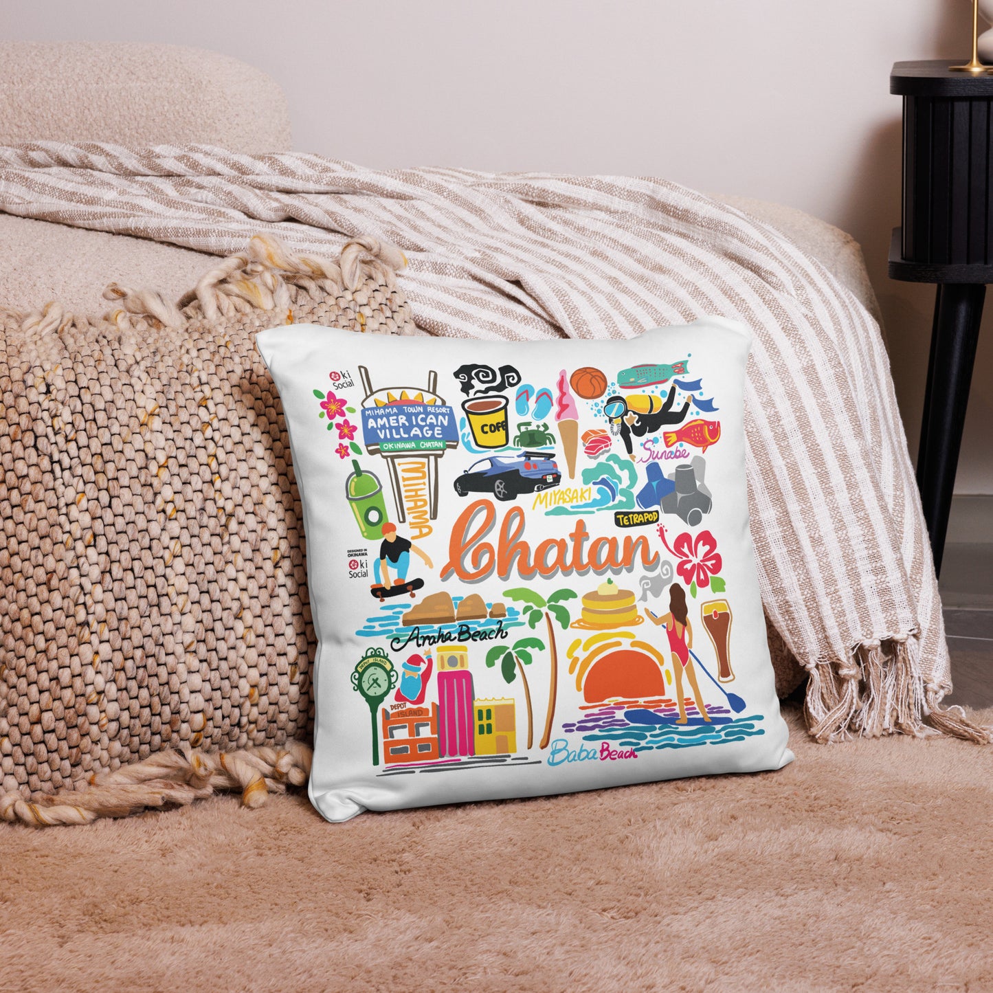 Chatan Life 18" Pillow Case