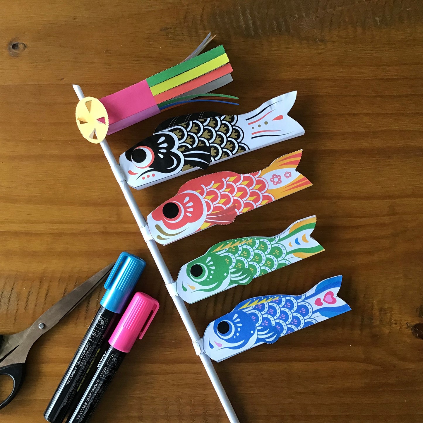 Koinobori DIY Kit