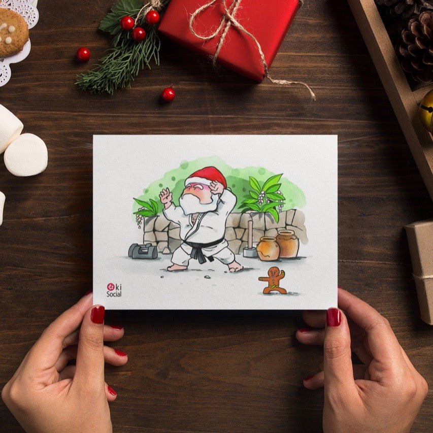 Okinawa Inspired Christmas Gift Card Set - 10 Assorted Designs
