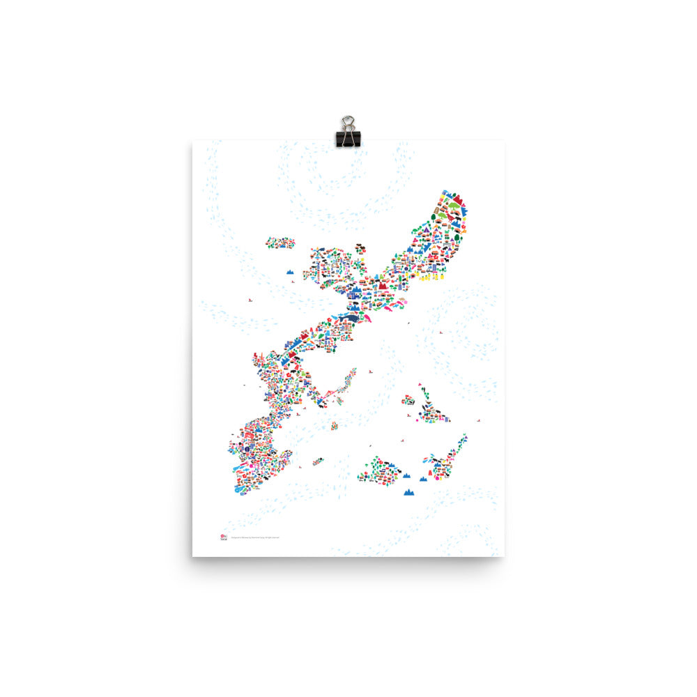 Okinawa Story Map Poster - 2020 Summer Special Edition
