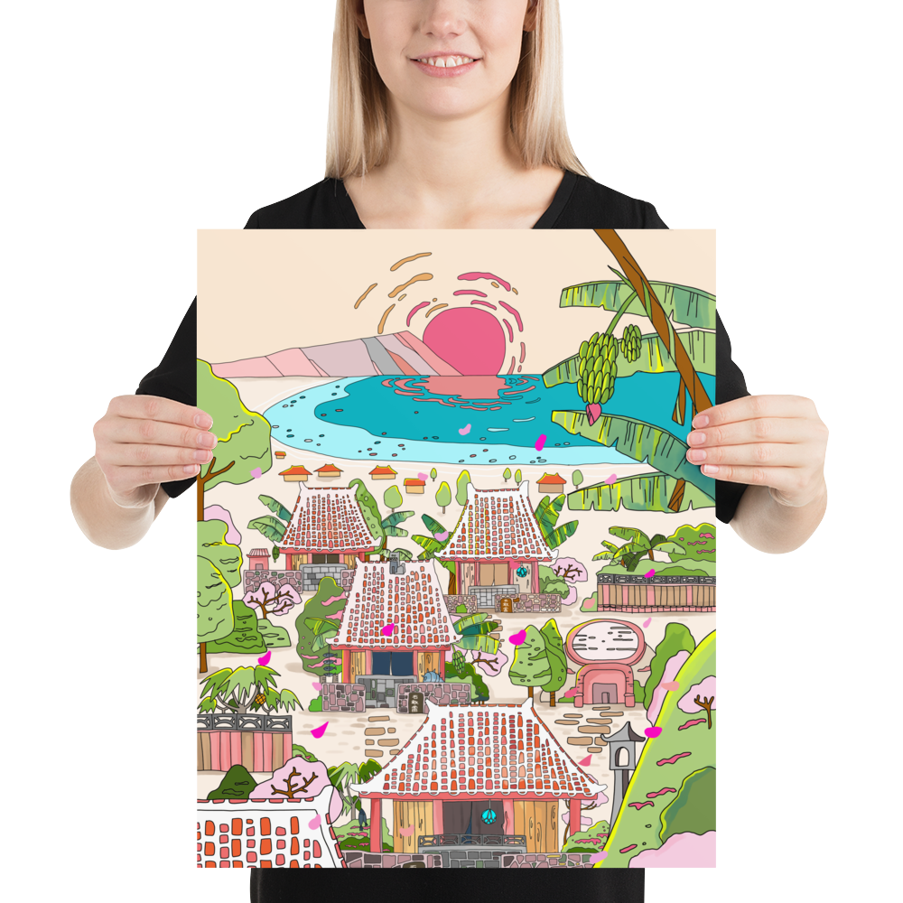 Poster: 12 Months of Okinawa - January