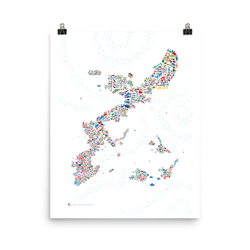 Okinawa Story Map Poster - 2020 Summer Special Edition