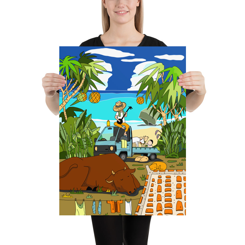 Poster: 12 Months of Okinawa - March