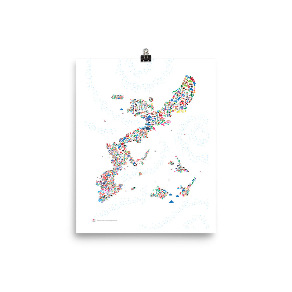 Okinawa Story Map Poster - 2020 Summer Special Edition