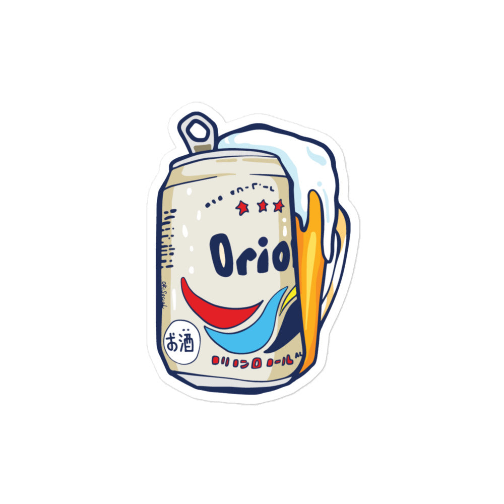 Orion Beer Waterproof Sticker