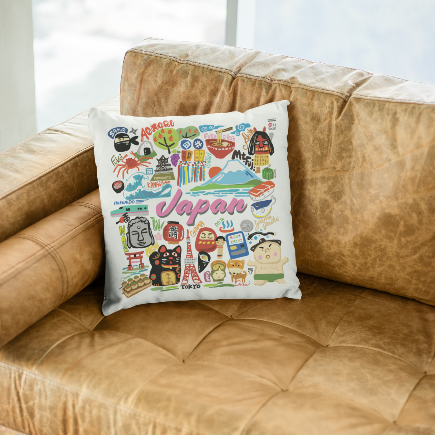 Japan's Best Memories Pillow Case