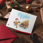 Okinawa Inspired Christmas Gift Card Set - 10 Assorted Designs