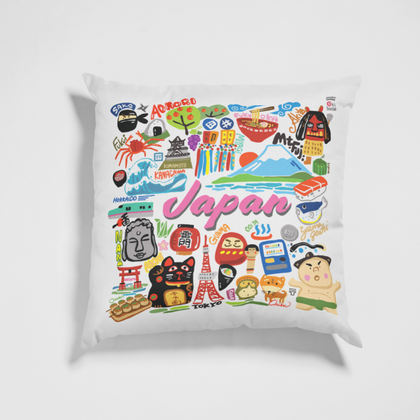 Japan's Best Memories Pillow Case