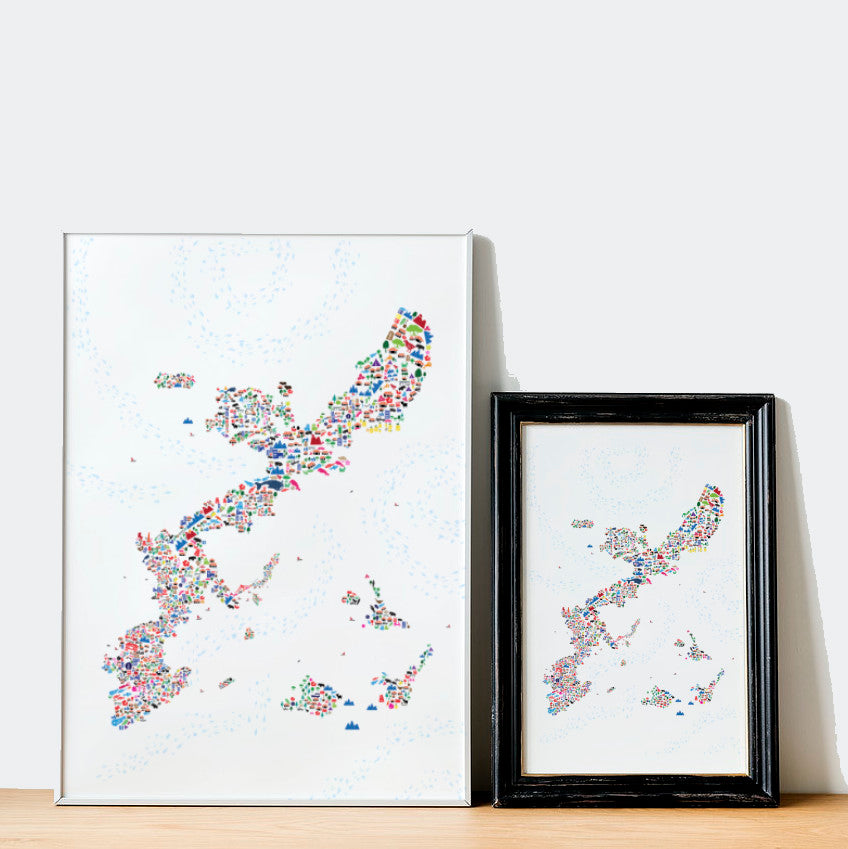 Okinawa Story Map Poster - 2020 Summer Special Edition