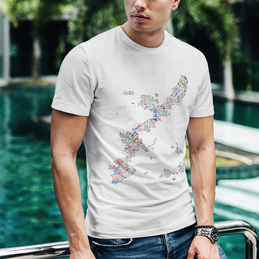 Okinawa Story Map 2020 Special Edition Unisex Tee Shirt