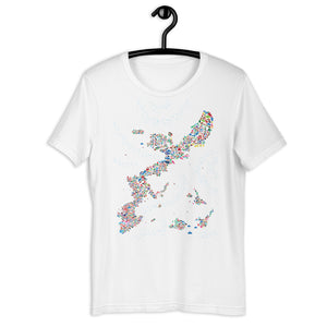 Okinawa Story Map 2020 Special Edition Unisex Tee Shirt