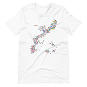 Okinawa Story Map 2020 Special Edition Unisex Tee Shirt